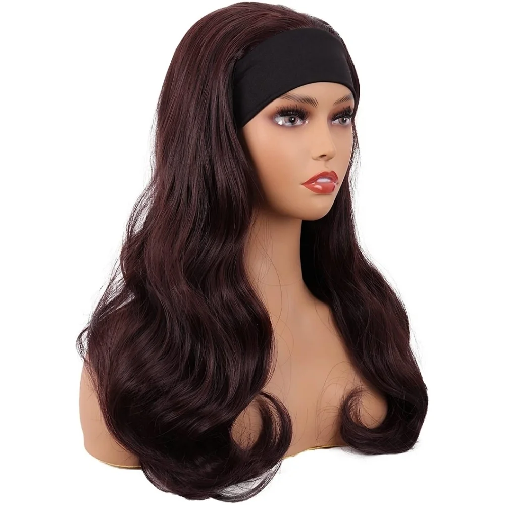 Blooming Hair Synthic Blend Headband Wig
